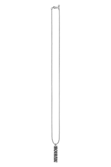 cai Pendant with chain 925/- Sterling silver matt spinel - Image 4
