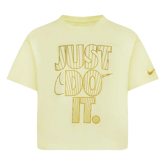 Nike Meisjes Shine Boxy T-Shirt (Crème) - Image 1