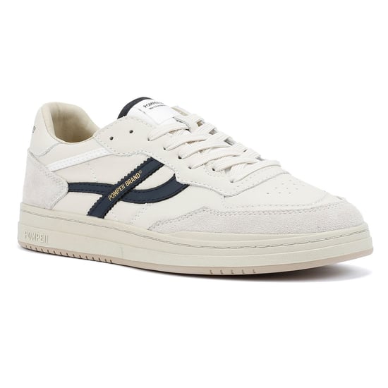 Pompeii Elan Leren Witte Sneakers Voor Heren - Image 2