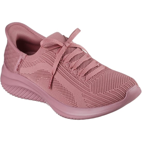 Skechers Ultra Flex 3.0 Pure Color Textiel Dames Mauve Sneakers - Image 2