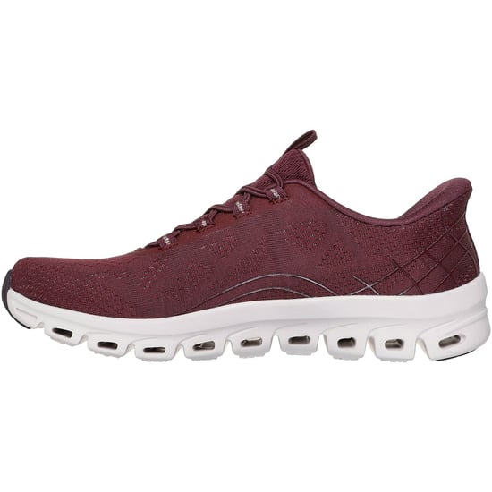 Skechers Glide-Step Elevate Amaze Textiel Dames Bordeaux Sneakers - Image 5