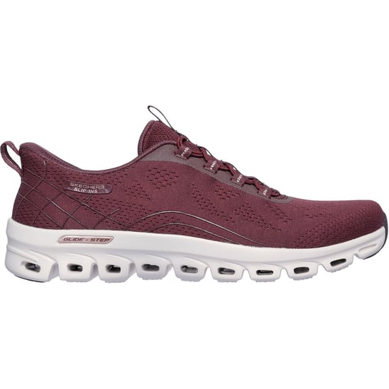 Skechers Glide-Step Elevate Amaze Textiel Dames Bordeaux Sneakers - Image 6