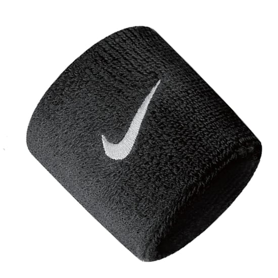 Nike Swoosh Polsband (Zwart) - Image 3