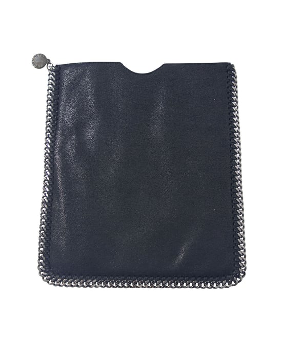 Stella McCartney Falabella Ipad Sleeve in Black Leather - Image 2