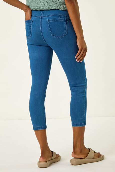 Shape Enhance Stretch Crop Jeggings - Image 4