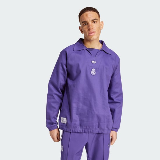 Real Madrid Terrace Icons Drill Top - Image 1