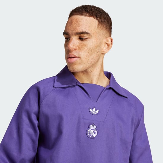 Real Madrid Terrace Icons Drill Top - Image 4