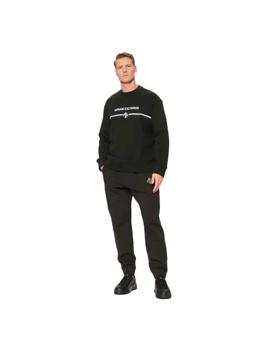 Armani Exchange herrtröja med diamantmönster - Image 2