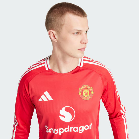 Manchester United 24/25 Long Sleeve Home Authentic Jersey - Image 4