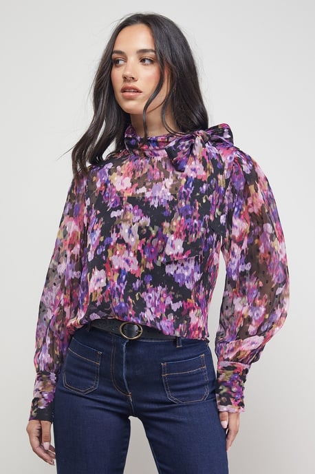Pussy Bow Blouse - Image 1