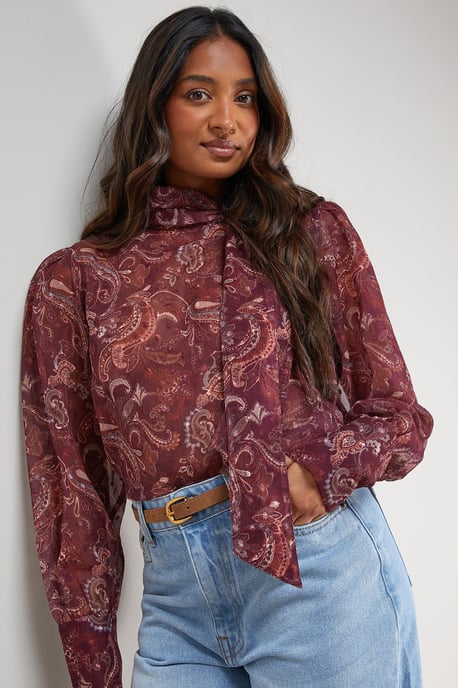 Pussy Bow Blouse - Image 4
