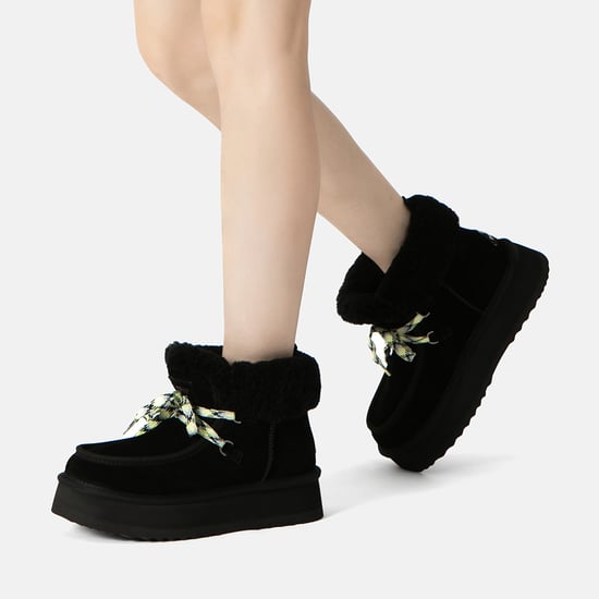 EVER AU Australië Dames Lapwing Enkel Plateau Boots - Image 2