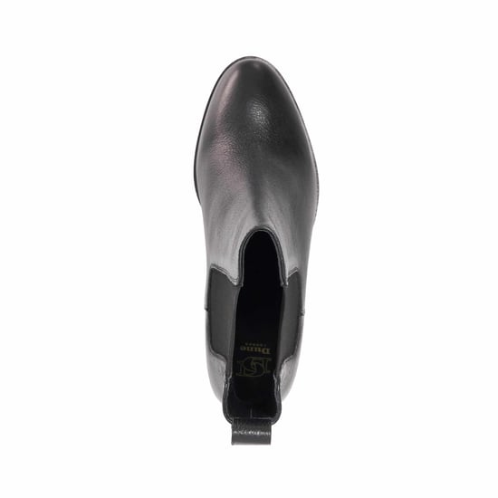 Dune Ladies Pasil - Almond Toe Block Heel Boots - Image 4