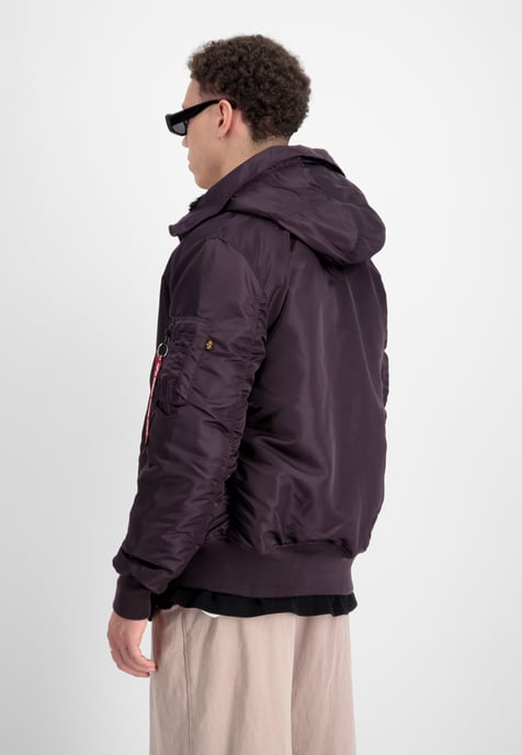 MA-1 Hooded Bomber Jacket - Image 3