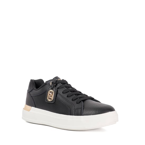 Dune Ladies Ekino - Charm Detail Lace Up Trainers - Image 1