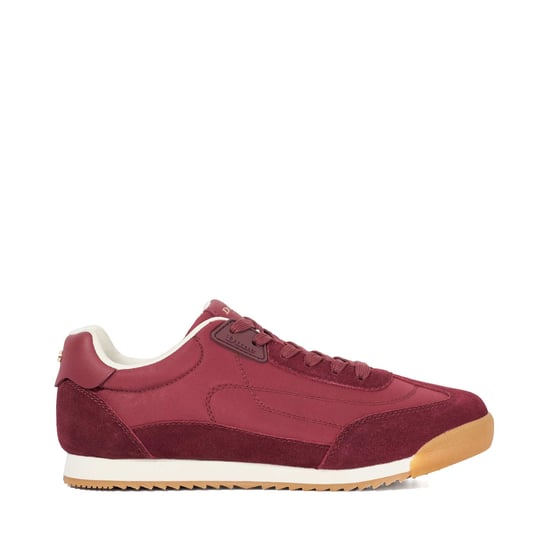 Dune Ladies Emanie - Suede Round Toe Lace Up Trainers - Image 2