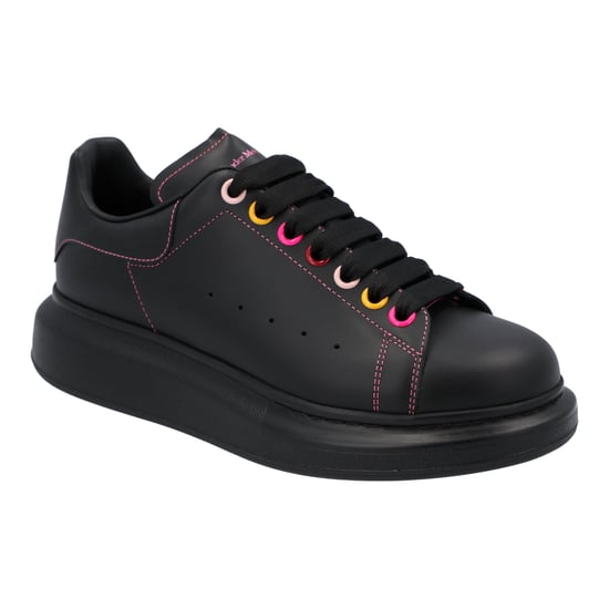 Alexander McQueen Oversized Sneaker 'Zwart Rainbow' - Image 1