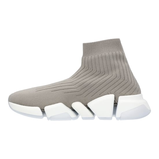 Vrouwen Balenciaga Speed 2.0 Sneakers in Grijs met Witte Zool - Image 2