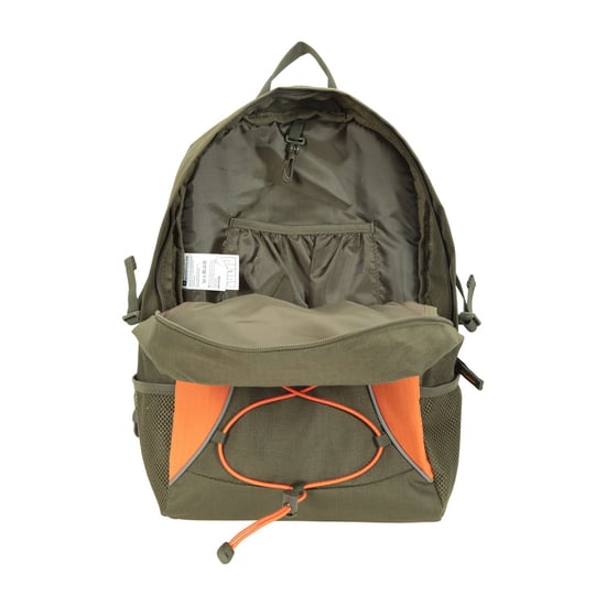 Mountain Warehouse Bolt 18L rugzak (Khaki/Oranje) - Image 3