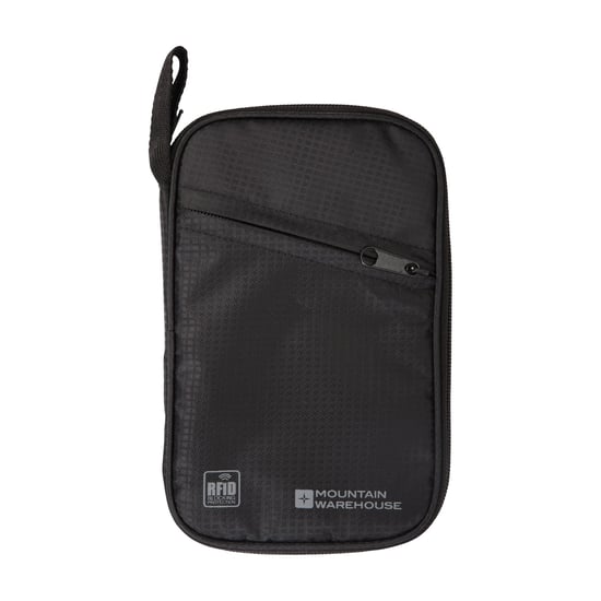 Mountain Warehouse RFID-blockerande dokumentportfölj (Svart) - Image 1