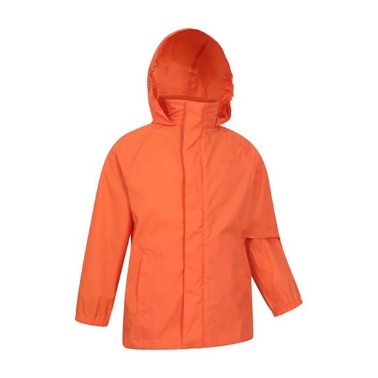 Mountain Warehouse Childrens/Kids Pakka II Waterproof Jacket (Orange) - Image 3