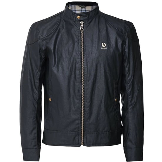 Belstaff Kelland Waxed Cotton Black Jacket - Image 1