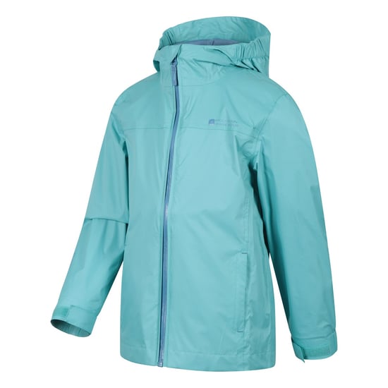 Mountain Warehouse Kinderen/Kinderen Torrent waterdichte jas met getapete naad (Teal) - Image 3