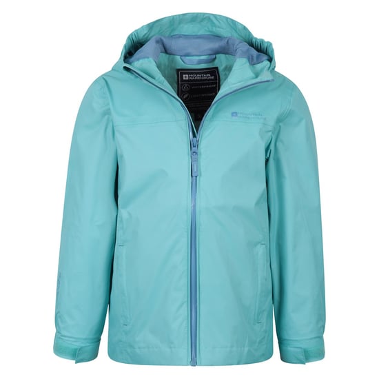 Mountain Warehouse Kinderen/Kinderen Torrent waterdichte jas met getapete naad (Teal) - Image 5