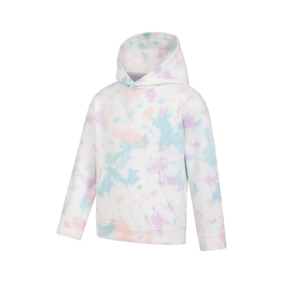 Mountain Warehouse Childrens/Kids Tie Dye Organic Hoodie (Lila) - Image 3