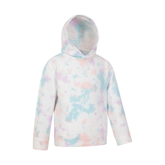 Mountain Warehouse Childrens/Kids Tie Dye Organic Hoodie (Lila) - Image 4