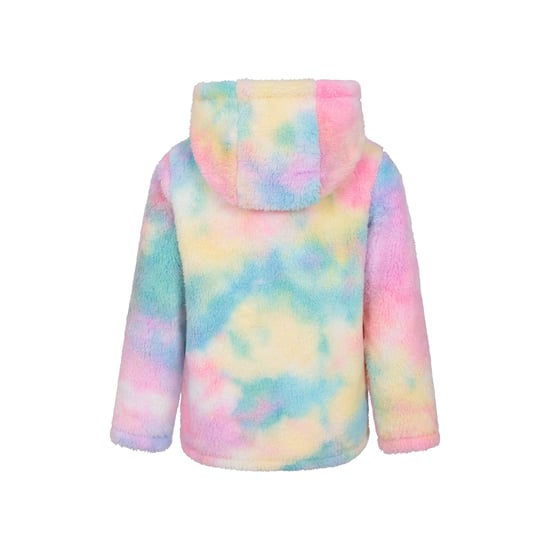 Mountain Warehouse Kinder/Kids Knusse Regenboog Hoodie met Volledige Ritssluiting (Helder Roze) - Image 2
