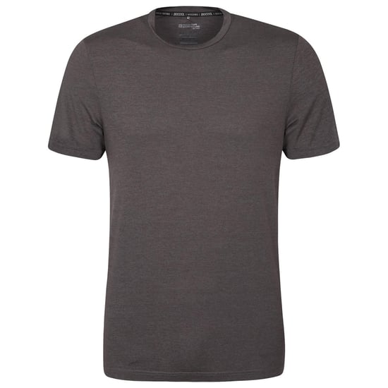 Mountain Warehouse Agra melange t-shirt för herrar (Svart) - Image 1