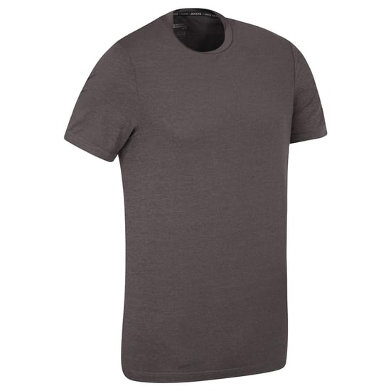 Mountain Warehouse Agra melange t-shirt för herrar (Svart) - Image 3