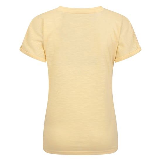 Mountain Warehouse Dames/dames Skye Slub T-shirt (Citroen) - Image 2