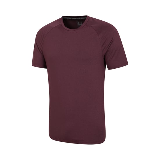 Mountain Warehouse Agra melange t-shirt för herrar (Mörklila) - Image 2