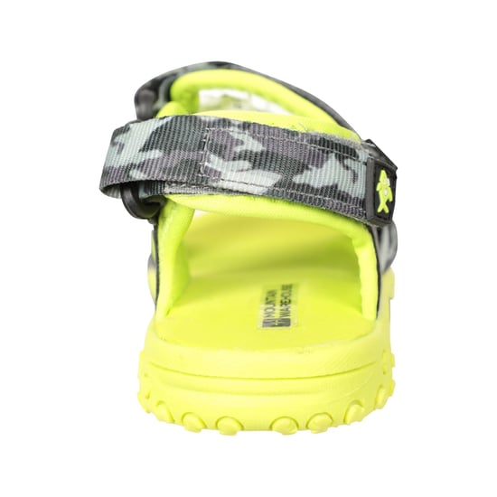 Mountain Warehouse Childrens/Kids Seaside Camo Sandals (Grey) - Image 2