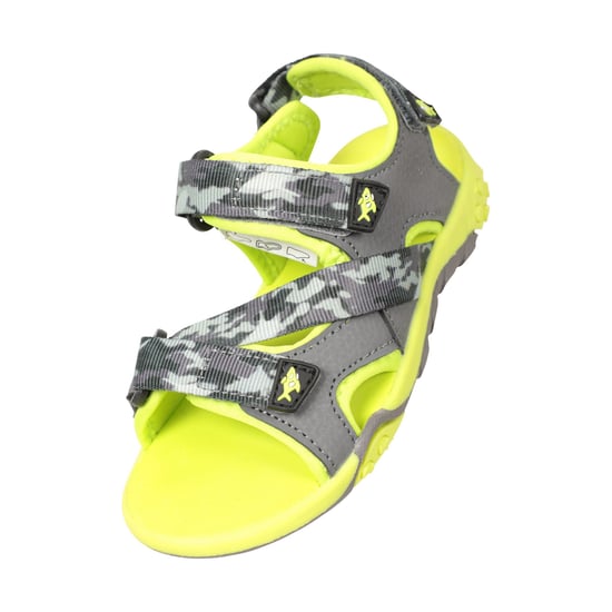 Mountain Warehouse Childrens/Kids Seaside Camo Sandals (Grey) - Image 4