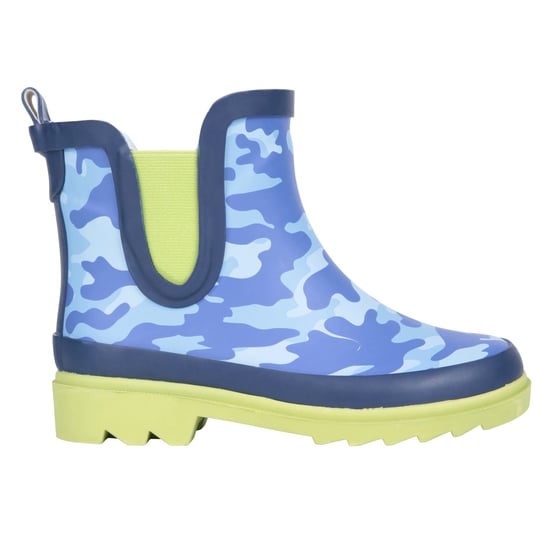 Mountain Warehouse Kinder/Kinder Lolly Camouflage Rubber Wellington Laarzen (Blauw) - Image 3