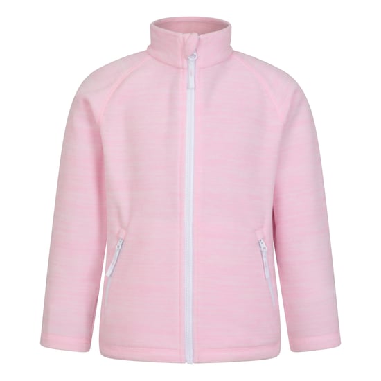 Mountain Warehouse Kinder/Kids Snowdonia Fleece Jas (Lichtroze) - Image 1