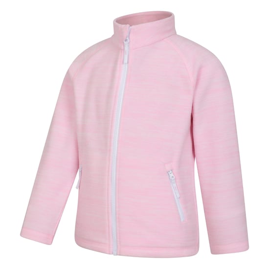 Mountain Warehouse Kinder/Kids Snowdonia Fleece Jas (Lichtroze) - Image 4