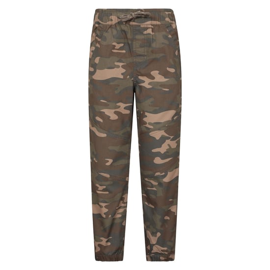 Mountain Warehouse Camo verstevigde kniebroek voor kinderen/Kinderen (Groen/bruin) - Image 1