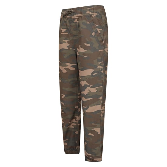 Mountain Warehouse Camo verstevigde kniebroek voor kinderen/Kinderen (Groen/bruin) - Image 3