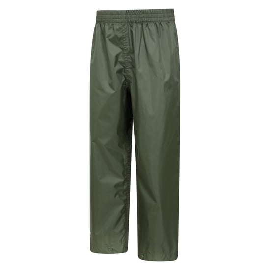 Mountain Warehouse Vattentäta överdragsbyxor för barn/Kids Pakka II (Khaki) - Image 3