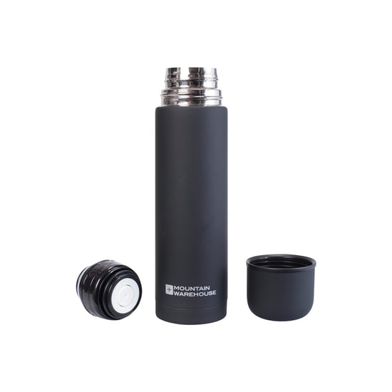 Mountain Warehouse Gegummeerde 500ml flacon (Zwart) - Image 3