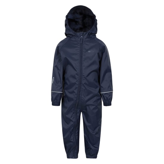 Mountain Warehouse Childrens/Kids Puddle Waterproof Rain Suit (Blue) - Image 1