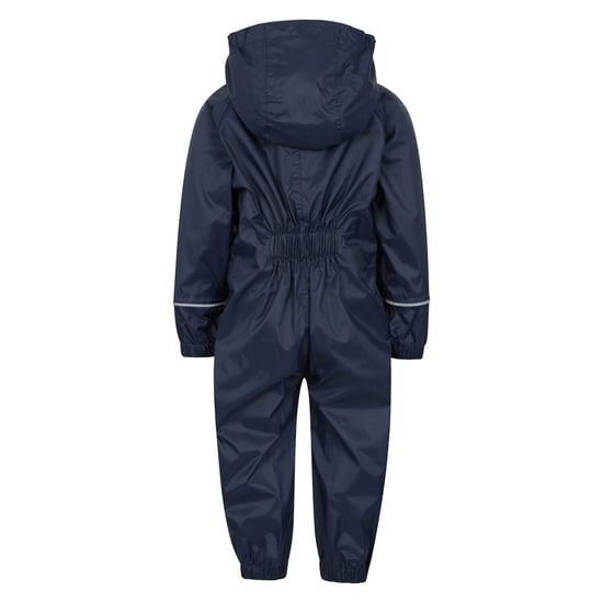 Mountain Warehouse Childrens/Kids Puddle Waterproof Rain Suit (Blue) - Image 2