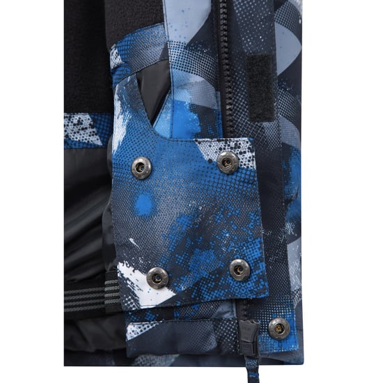 Mountain Warehouse Kinder/Kinder Mogal Geometrisch Ski-jack (Blauw) - Image 3