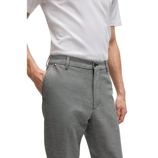 Boss Mens Regular Trousers (Black) - Image 3