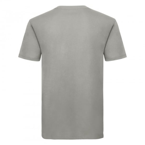 Russell Mens Organic Short-Sleeved T-Shirt (Stone) - Image 2