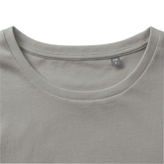 Russell Mens Organic Short-Sleeved T-Shirt (Stone) - Image 4